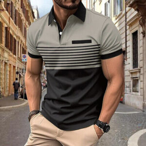 2025 Mens T Shirt Grey