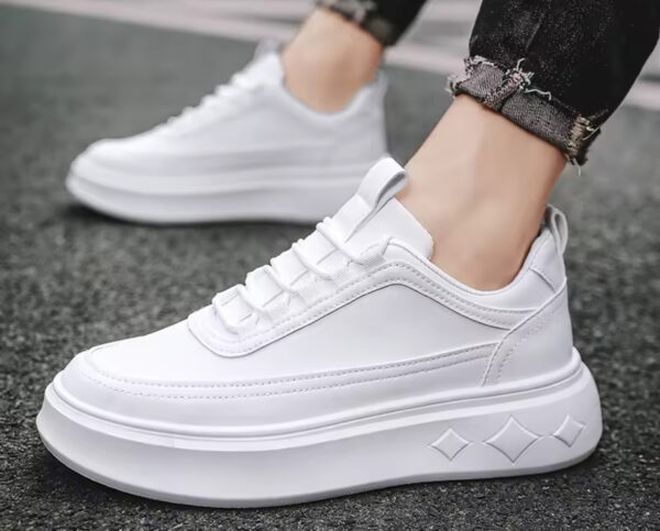 White Sporty Lifestyle Trainers