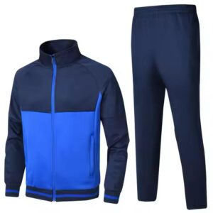 2025 High Quality Tracksuit Blue